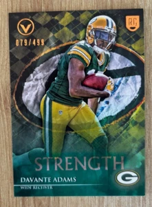 2014 Topps Valor Davante Adams Football Strength 079/499 Rookie Packers - Picture 1 of 2