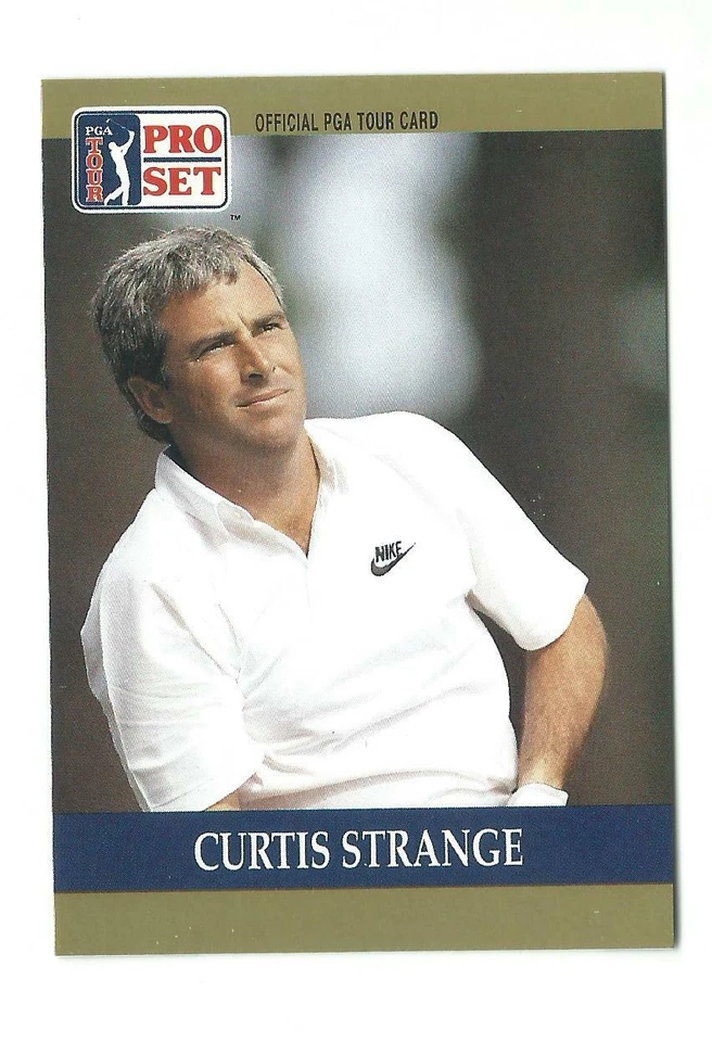 LIMITED vintage CURTIS STRANGE official PGA TOUR card MINT      *pr0 - Image 1 of 1