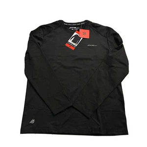 Eddie Bauer Medium Black Long Sleeve Crew Mens NEW with tags Medium Mens - Bild 1 von 14