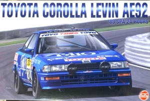 1/24 Modern Race Car: Toyota Corolla Levin AE92 "89 SPA" :#24016: PLATZ/NUNU - Bild 1 von 11