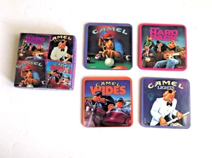 Juego de 4 posavasos Camel Cigarettes Joe's Lounge coleccionables sin usar - Imagen 1 de 6