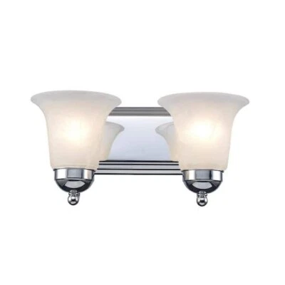 Bel Air Lighting Cabernet Collection 14 in. 2-Light Polished Bathroom Vantiy - Image 1 of 4