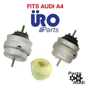 Engine Motor Mount Mounts SET KIT PAIR;  FIS AUDI A4 1.8T AUTO TRANS ONLY URO OE - Picture 1 of 3