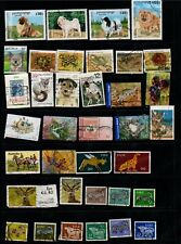World Mix  100 Animal Stamps from Various Countries All Different My Ref 5429