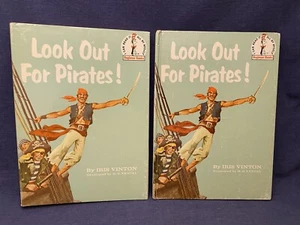 ~1961 Seuss Book Look Out For Pirates Iris Vinton I Can Read DJ Jacket Early Ed - Imagen 1 de 14