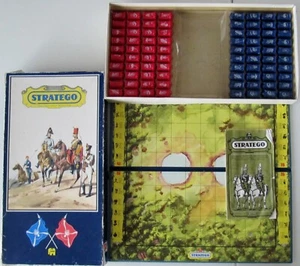 TOP ZUSTAND: STRATEGO 495! Die GROSSE BLAUE Ausgabe aus den 70gern! VOLLSTÄNDIG! - Bild 1 von 6