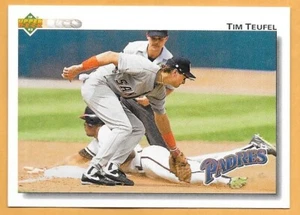 TIM TEUFEL SAN DIEGO PADRES #349 - UPPER DECK NM-MT 1992 - Picture 1 of 2