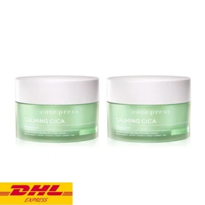 2x Cute Press Calming Cica Sleeping Mask Soothing Moisture Sensitive Skin 50 ml - Image 1 of 4