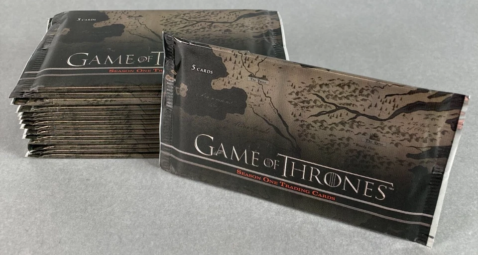 Game of Thrones Season 1 Trading Card Loose Booster Pack; Rittenhouse 2012 - Image 1 of 3