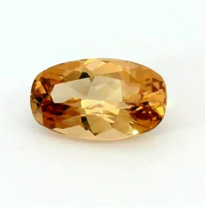 Certified 2.19 Carat Natural Enstatite 10x6mm Orangy yellow Loose Gemstones - Picture 1 of 5