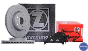 JUEGO DE FRENOS ZIMMERMANN WK 318MM DELANTERO AUDI A4 A5 Q5 8W2 8WH 8W5 F53 F5F FYB FYG - Imagen 1 de 5