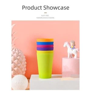Colorful Plastic Cups For Kids Parties Environmentally Friendly Materials - Picture 1 of 38