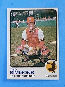 1973 TOPPS BASEBALL #85 TED SIMMONS NM-MINT CARDINALS HOFer - Picture 1 of 2