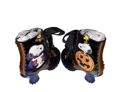 IRREGULAR CHOICE ITS THE GREAT PUMPKIN BOTINES CACAHUETES EU 37 US 6.5/7 NUEVO CON ETIQUETAS Foto 1 de 4