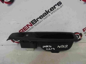 Renault Clio MK4 2013-2019 Passenger NSR Rear Window Switch + Panel 254218614r - Picture 1 of 2