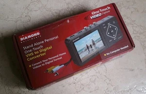 One-Touch VHS to Digital Converter W/ Display &HDMI Output. (NEW) - Picture 1 of 5