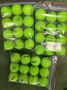 3 DOZEN 5-A 4/A CALLAWAY SUPERSOFT (GREEN) GOLF BALLS - Picture 1 of 2
