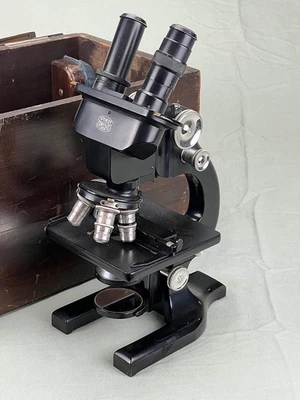 Vintage Spencer Buffalo microscope - model# 151008 - Image 1 of 4