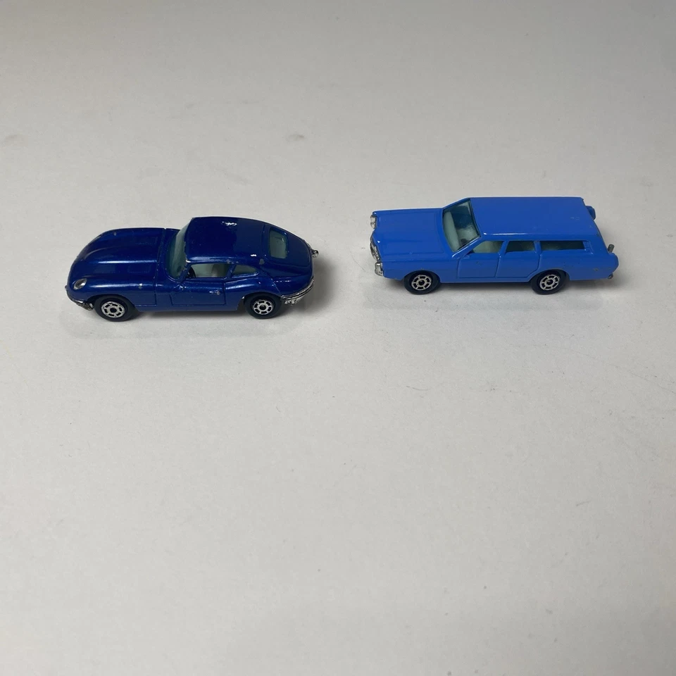 Jaguar Yatming azul E 4.2 #1010 y Ford # 1015 Road Champs Hong Kong suelto Foto 1 de 4