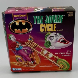 1990 The Joker Cycle Vehicle Kenner DC Batman Dark Knight Collection #63200 - Bild 1 von 6