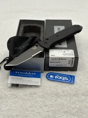 Benchmade 537SGY-03 Bailout Prototype June 2023 New In Box Made In USA - Image 1 of 4
