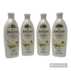(4) Jergens Oil-Infused Softening Vanilla 24 Hour Moisturizer Cream 10 oz - Picture 1 of 1