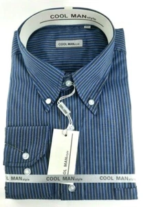 Camicia Classica Uomo Cool Man manica lunga collo Button Down art 286 - Foto 1 di 7