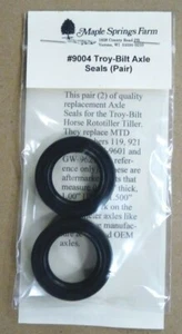 2 Drive Axle Seals for Troy Bilt Horse Rototillers Replaces  GW-9621 - Picture 1 of 2
