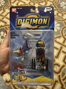 Digimon DX Bandai METALGREYMON Skateboard Gig Rare Figure #1300 - Foto 1 di 5