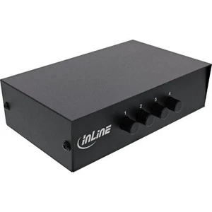 InLine AV Umschalter manuell 4-port, 3x Cinch IN/OUT - Bild 1 von 3
