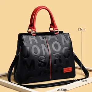 PU Leather Crossbody Bag Luxury Designer Tote Handbag Female Large Capacity bag - Picture 1 of 21