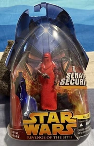 STAR WARS REVENGE OF THE SITH #23 ROYAL GUARD SENATE SECURITY FIGURE BNIP - Picture 1 of 2