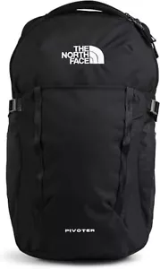 The North Face Damen Pivoter TNF Schwarz Laptop Rucksack Schulrucksack Daypack Neu mit Etikett! - Bild 1 von 5