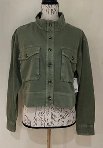 BP. Cotton Olive Green Jacket Size Small - Picture 1 of 9