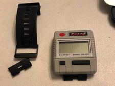 1989 Retro Polar Pacer Made in Finland Heart Rate Chest Strap Wrist Monitor