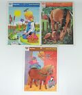 Whitman Lot of 3 Frame-Tray Puzzles 1970s My Pony Nature Fun Horse & Colt
