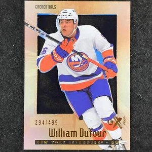 2023-24 Skybox E-X 2000 NHL WILLIAM DUFOUR Rookie Base Credentials 294/499 #103 - Picture 1 of 1