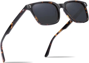 Vintage Polarizzati Occhiali Da Sole Da Donna UV400 Protezione Acetato Telaio - Foto 1 di 12