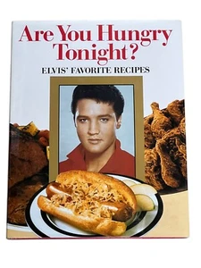 Vtg 90s Elvis Cook Book Favoite Recipes 2004 Are You Hungry Tonight? HardCover - Picture 1 of 14