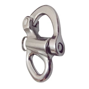 2-5/8'' Fixed Eye Snap Shackle Fixeye SS316 Stainless Steel Shackle Fixed Bail - Picture 1 of 3
