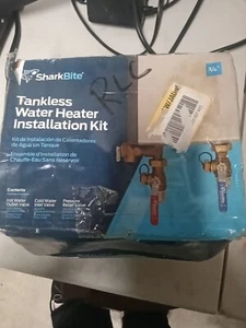 SharkBite 25374 Tankless Water Heater Valves Installation Kit - Picture 1 of 2