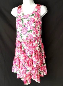 GIRLS SIZE 14 16 ** FLOWING, SUMMER DRESS W/ SEQUINS - CLOTHING NEW NWT - Picture 1 of 5