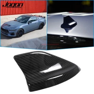 Cubierta aérea de antena de aleta de tiburón de carbono AM/FM para Ford Mustang S650 GT Dark Horse - Imagen 1 de 10