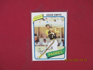 1980 Topps Baseball # 393 Ozzie Smith 2nd year EX-MT - Picture 1 of 2