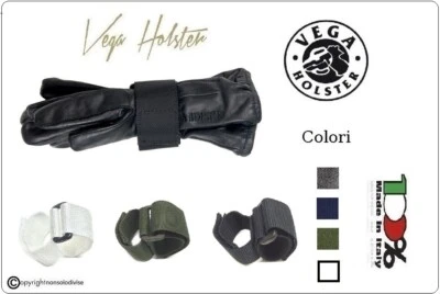 Porta Guanti Vega Holster 2V19 Verticale Nero Blu Bianco Verde Militare GPG