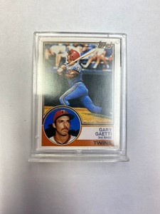 1990 Topps Gary Gaetti DoubleHeaders All-Stars Two-Sided Mini Card 🔥RARE🔥