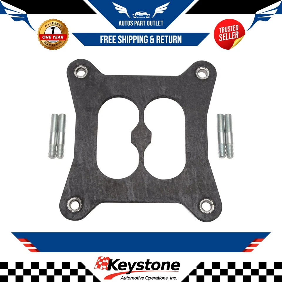 New Carburetor Mounting Gasket 9266; Insulator, 0.320 Inch Thick, Divided 4150 - Image 1 of 1