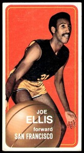 1970-71 Topps Joe Ellis San Francisco Warriors #28