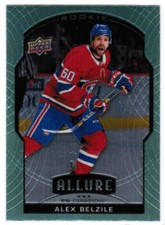20/21 2020 UPPER DECK UD ALLURE ALEX BELZILE #71 ROOKIE STEEL PARALLEL MONTREAL