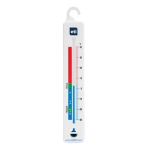 Vertical Spirit-Filled Fridge Thermometer - Picture 1 of 3